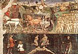 Francesco del Cossa Allegory of May Triumph of Apollo painting
